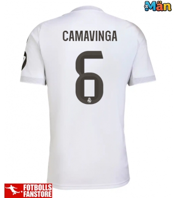 Real Madrid Eduardo Camavinga #6 Hemmatröja 2025-26 Kortärmad